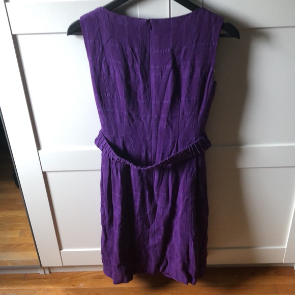 Nanette Lepore Belted Purple Dress - Picture 4 of 4